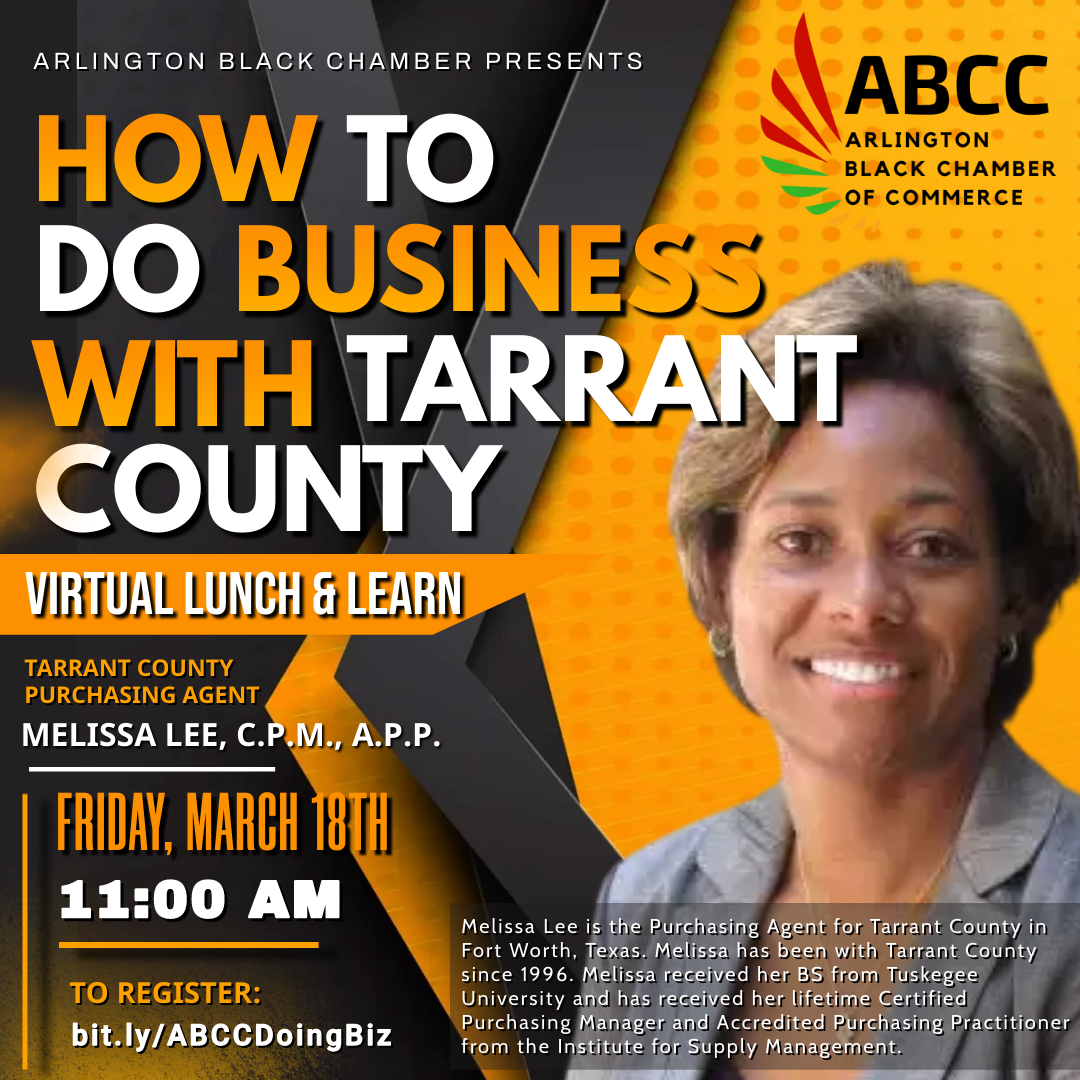 ABCC.Doing Business With Tarrant County Purchasing Dept